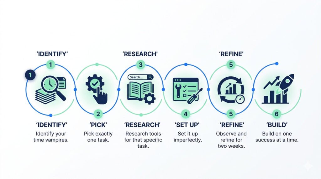 0005six step ai automation framework journey